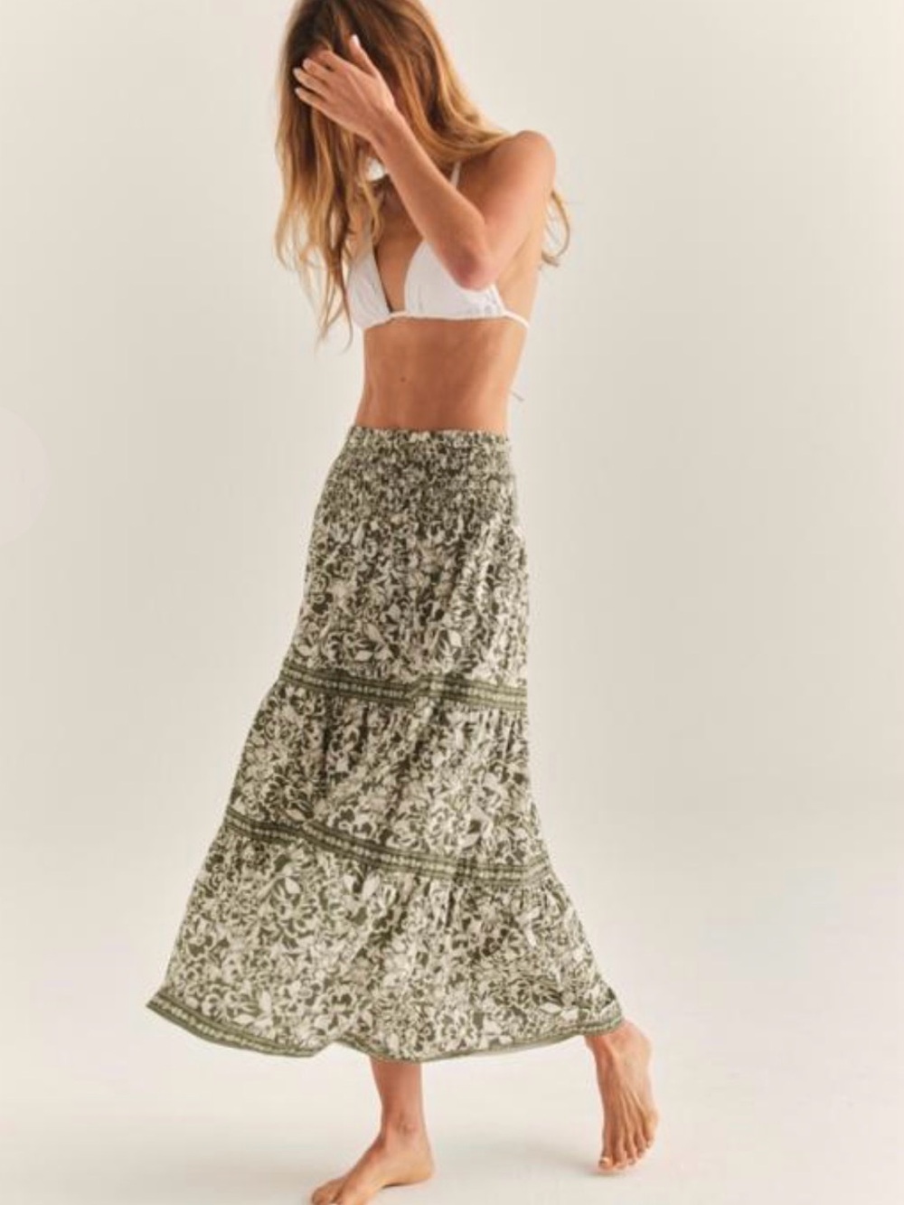 NEW Cartolina Nantucket Kylie Midi Skirt XXS